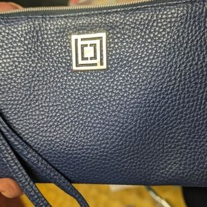 Blue Liz claim wallet with charger